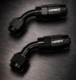 AN6 45° Hose End Fitting 2-Pack